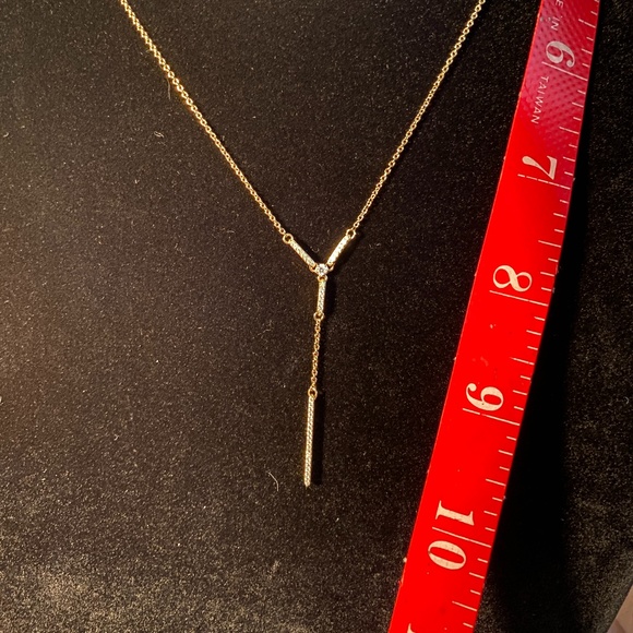 AVA NADRI Cubic Zirconia Pavé Lariat Necklace - Picture 7 of 7